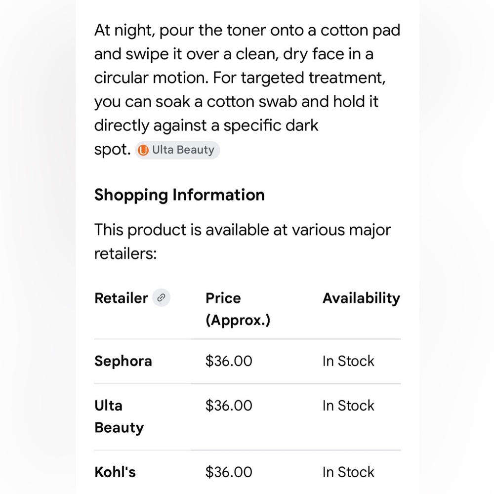 Ole Henriksen Transform Glow2OH Toner in Vibrant Blue - Picture 6 of 7